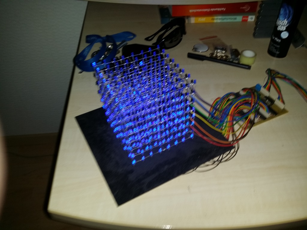 LED Cube 8x8x8