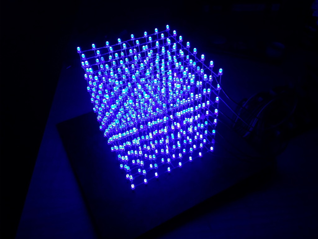 Led Cube 8x8x8